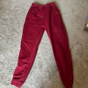 Women's Red Sweatpants